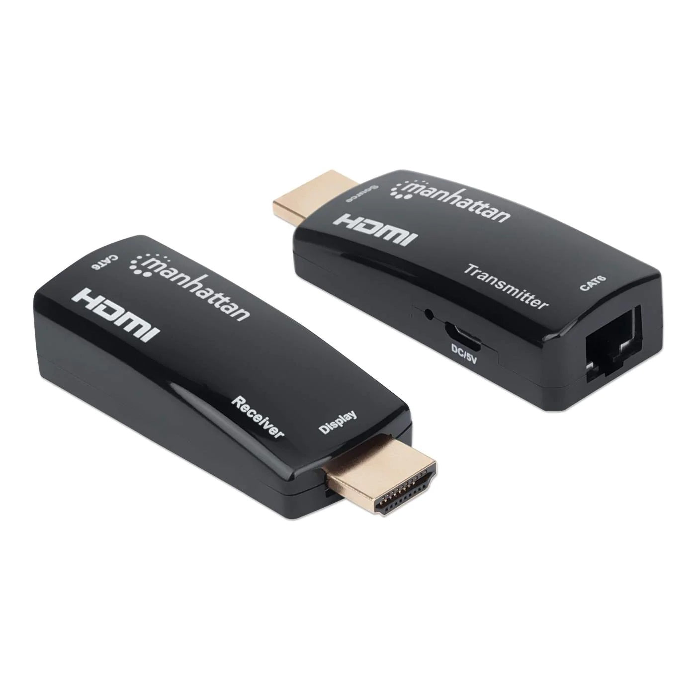 207539 Kit Extensor compacto de HDMI sobre Ethernet. Extiende una señal HDMI hasta 60 m usando un cable Ethernet Cat6 - 207539 Kit Extensor compacto de HDMI sobre Ethernet. Extiende una señal HDMI hasta 60 m usando un cable Ethernet Cat6 -